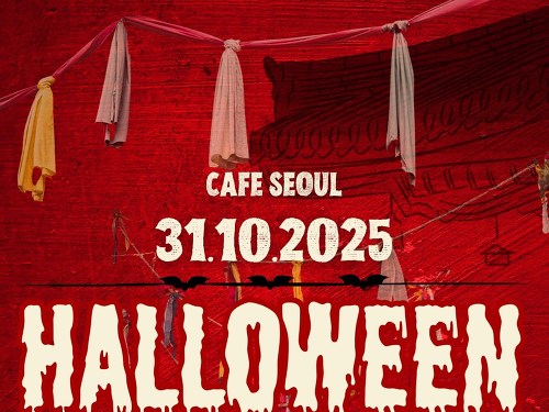 Plakát události Halloween Duchové a démoni