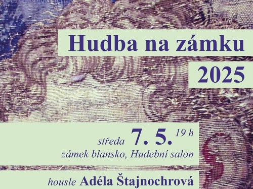 Plakát události Tria pro housle, violu a kytaru / Hudba na zámku 2025