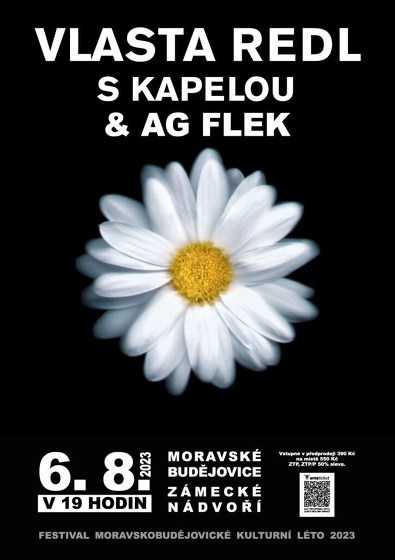 Plakát události Vlasta Redl s kapelou a AG Flek