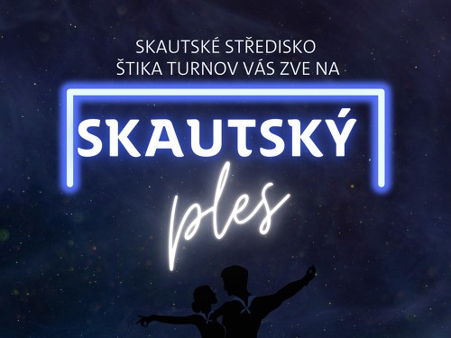Plakát události Skautský ples 2024