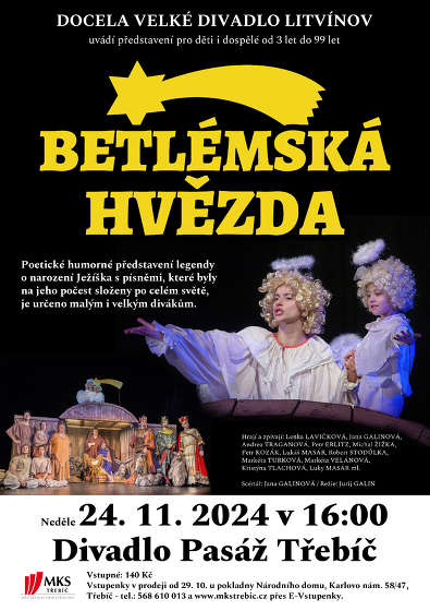 Plakát události Betlémská hvězda