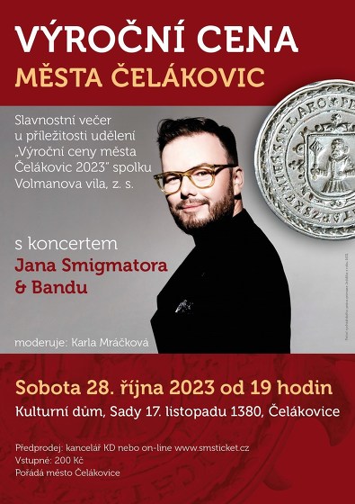 Plakát události Výroční cena města 2023