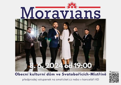 Plakát události MORAVIANS