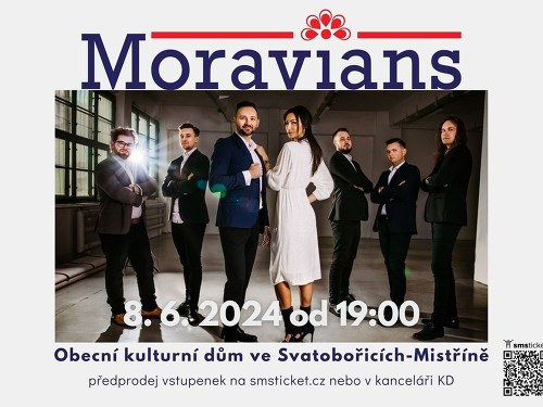 Plakát události MORAVIANS