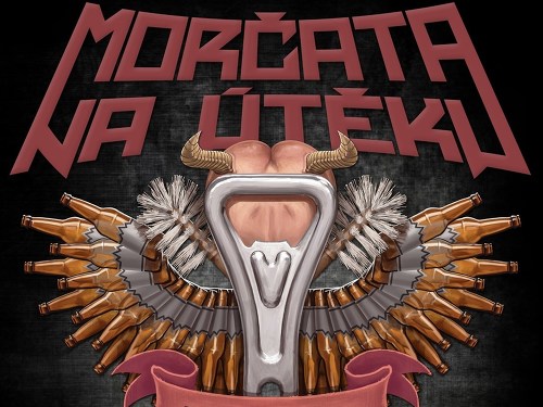 Plakát události Morčata na útěku a Point Five v Moravském Krumlově
