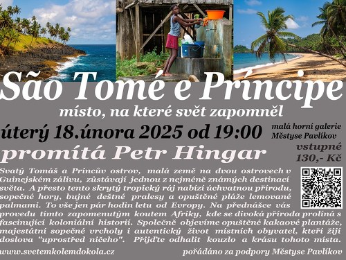Plakát události Pavlíkov  - São Tomé e Príncipe - Petr Hingar