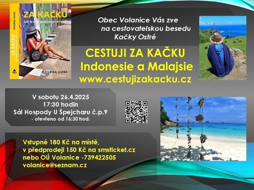 Plakát události Indonesie a Malajsie za KAČKU