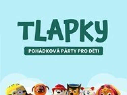 Plakát události TLAPKY V BŘECLAVI | Pohádková party pro děti