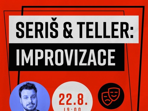 Plakát události Seriš and Teller - Improvizace