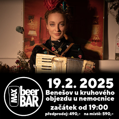 Plakát události ROZÁLIE koncertní one women show