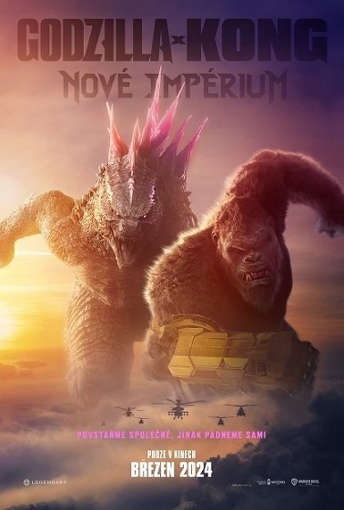 Plakát události Godzilla x Kong: Nové impérium