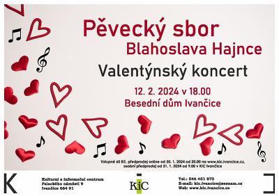 Plakát události Valentýnský koncert