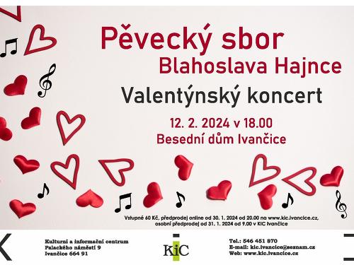 Plakát události Valentýnský koncert