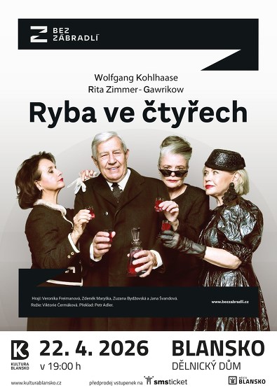Plakát události Ryba ve čtyřech