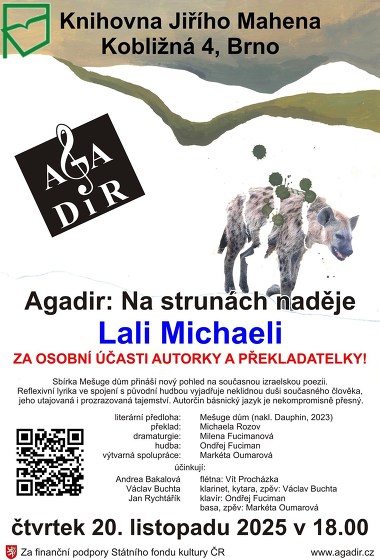 Plakát události Agadir: Na strunách naděje, Lali Michaeli
