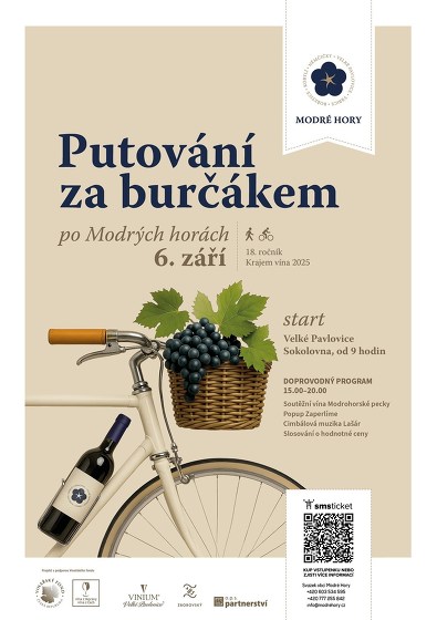 Plakát události Putování za burčákem po Modrých Horách