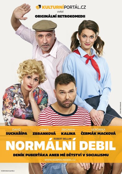 Plakát události Normální debil | Benešov
