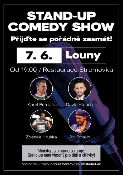 Plakát události Stand-up comedy Show v Lounech