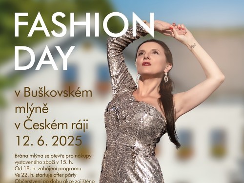 Plakát události Fashion day ve mlýně