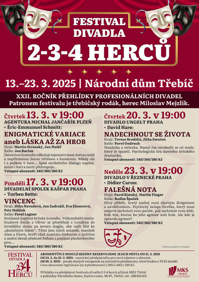 Plakát události Enigmatické variace