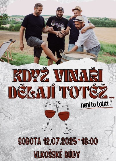 Plakát události Když vinaři dělají totéž