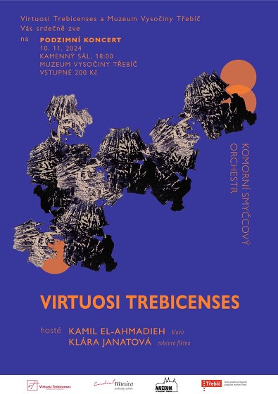 Plakát události Podzimní koncert Virtuosi Trebicenses