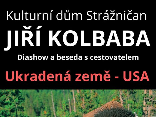 Plakát události Jiří Kolbaba, Ukradená země - USA