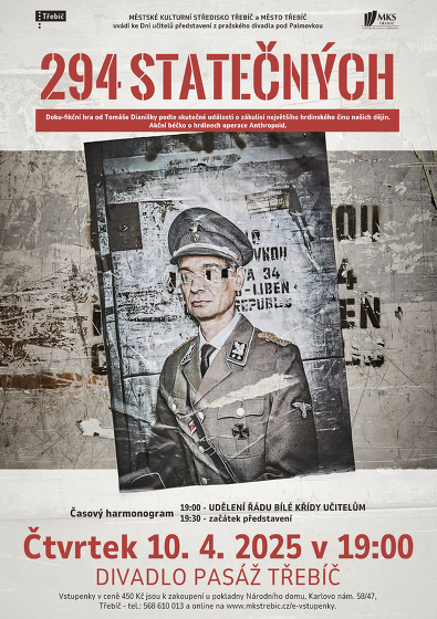 Plakát události 294 Statečných