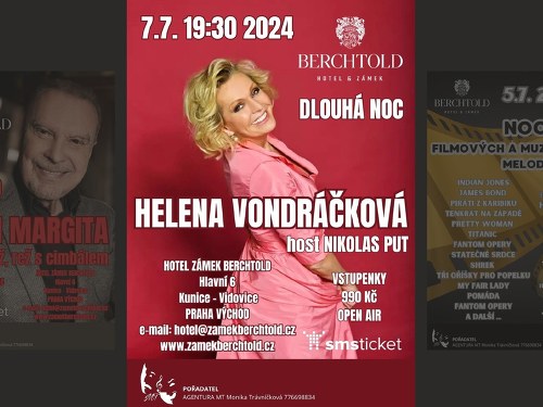 Plakát události Helena Vondráčková