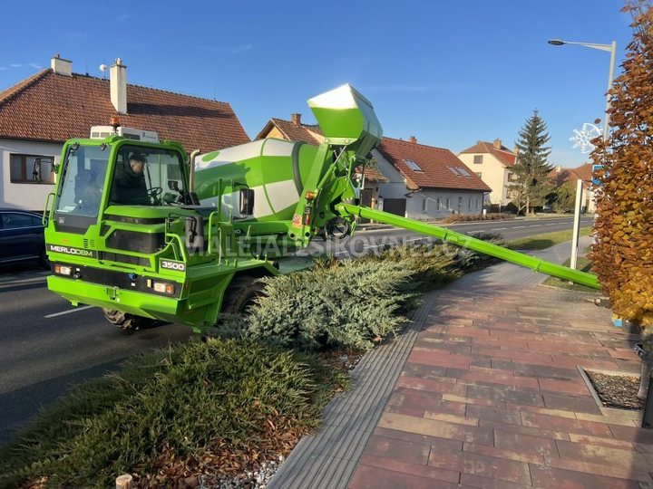 Malý mix na beton do špatně přístupného terénu
