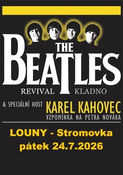 Plakát události Beatles Revival + Karel Kahovec