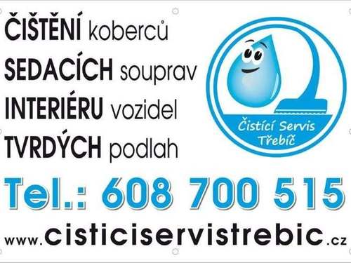 Čistící Servis Třebíč a okolí celé Vysočiny
