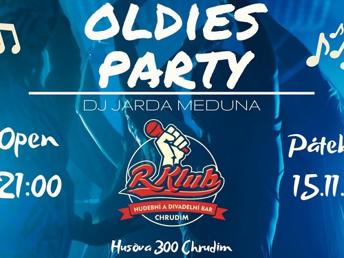 Plakát události Oldies party - Chrudim