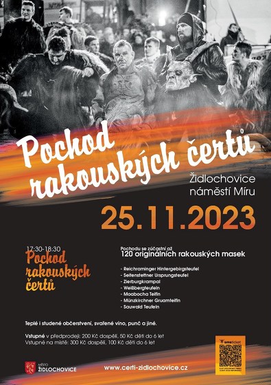 Plakát události Pochod rakouských čertů