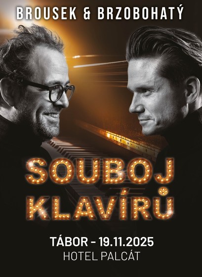 Plakát události Souboj Klavírů v Táboře