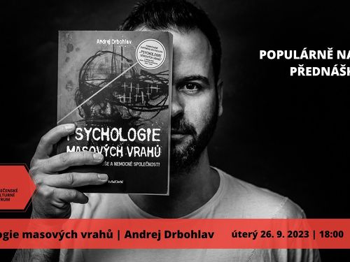 Plakát události Psychologie masových vrahů