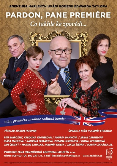 Plakát události Pardon, pane premiére