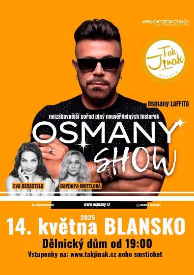 Plakát události OSMANY SHOW