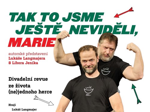 Plakát události Divadelní revue: Tak to jsme ještě neviděli, Marie