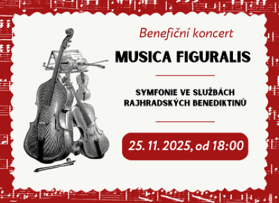 Plakát události Benefiční koncert Musica figuralis 