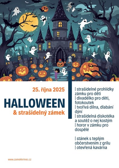 Plakát události Zámek Křinec | Halloween