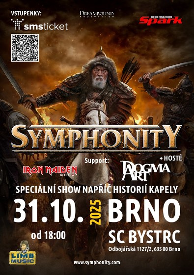 Plakát události Symphonity + Support