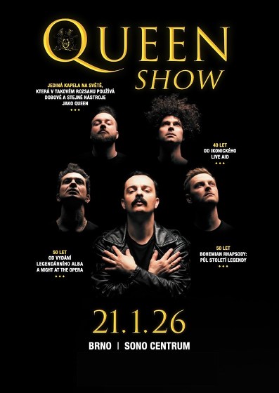 Plakát události QUEENSHOW Brno