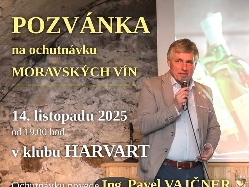 Plakát události Ochutnávka moravských vín