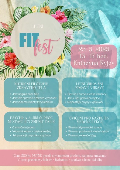 Plakát události Letní FITfest