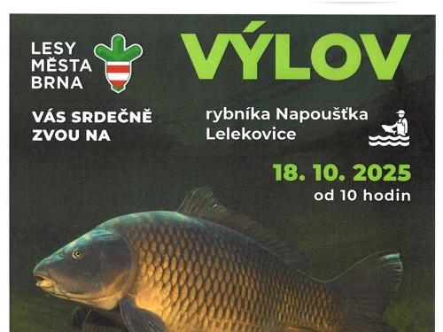 Plakát události Výlov rybníka napoušťka