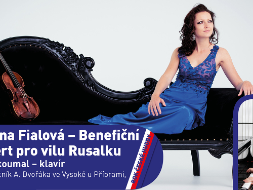 Plakát události Kristina Fialová – Benefiční koncert pro vilu Rusalku