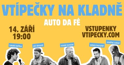 Plakát události Vtípečky na Kladně // stand-up show