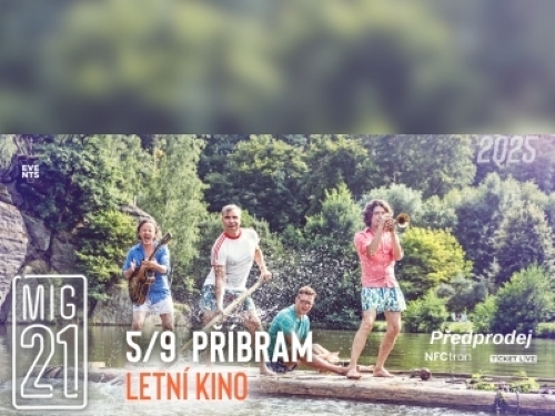 Plakát události Koncert Mig 21- Příbram