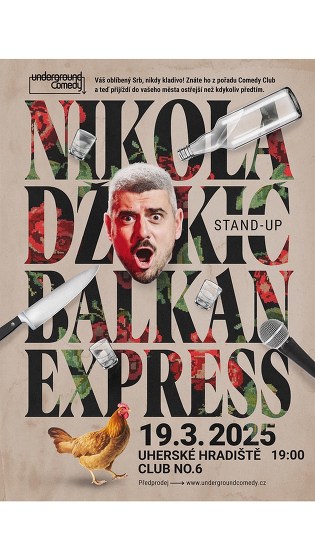 Plakát události Nikola Džokič: Balkan Express